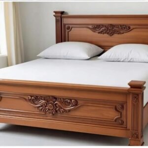 Royal Carved Sheesham Bed